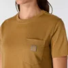 Camiseta de mujer Irvine de corte holgado y transpirable con bolsillos