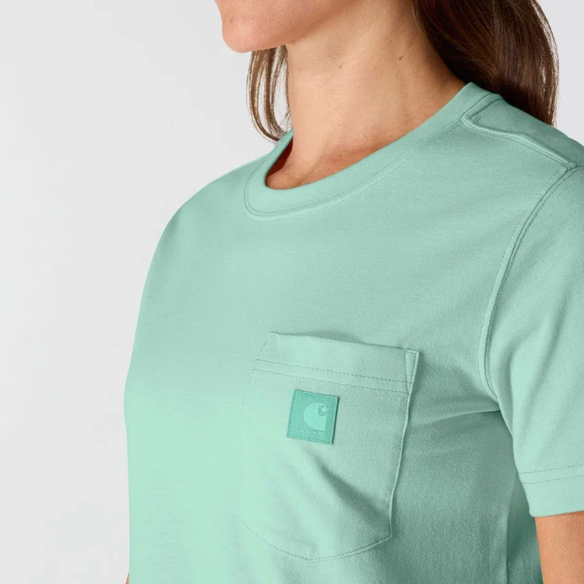 Camiseta de mujer Irvine de corte holgado y transpirable con bolsillos