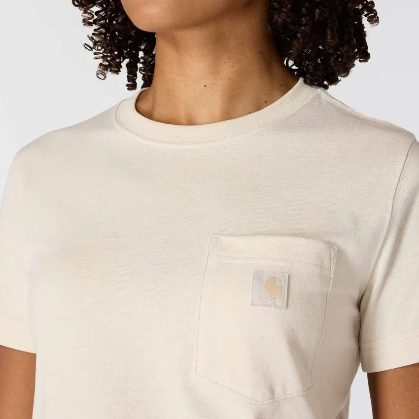 Camiseta de mujer Irvine de corte holgado y transpirable con bolsillos