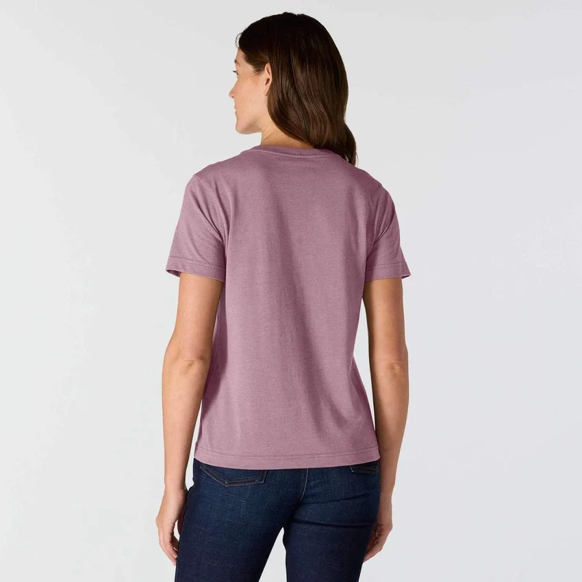 Camiseta de mujer Irvine de corte holgado y transpirable con bolsillos