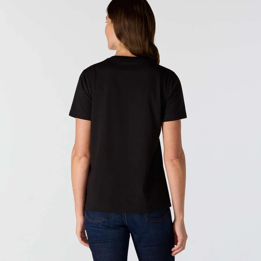 Camiseta de mujer Irvine de corte holgado y transpirable con bolsillos