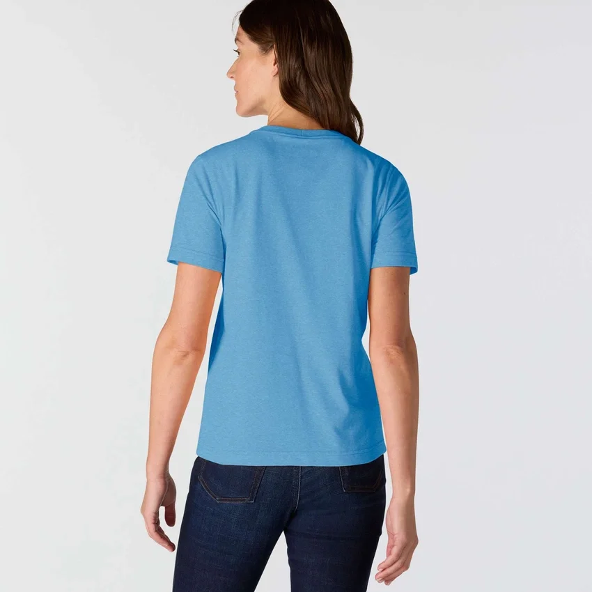 Camiseta de mujer Irvine de corte holgado y transpirable con bolsillos