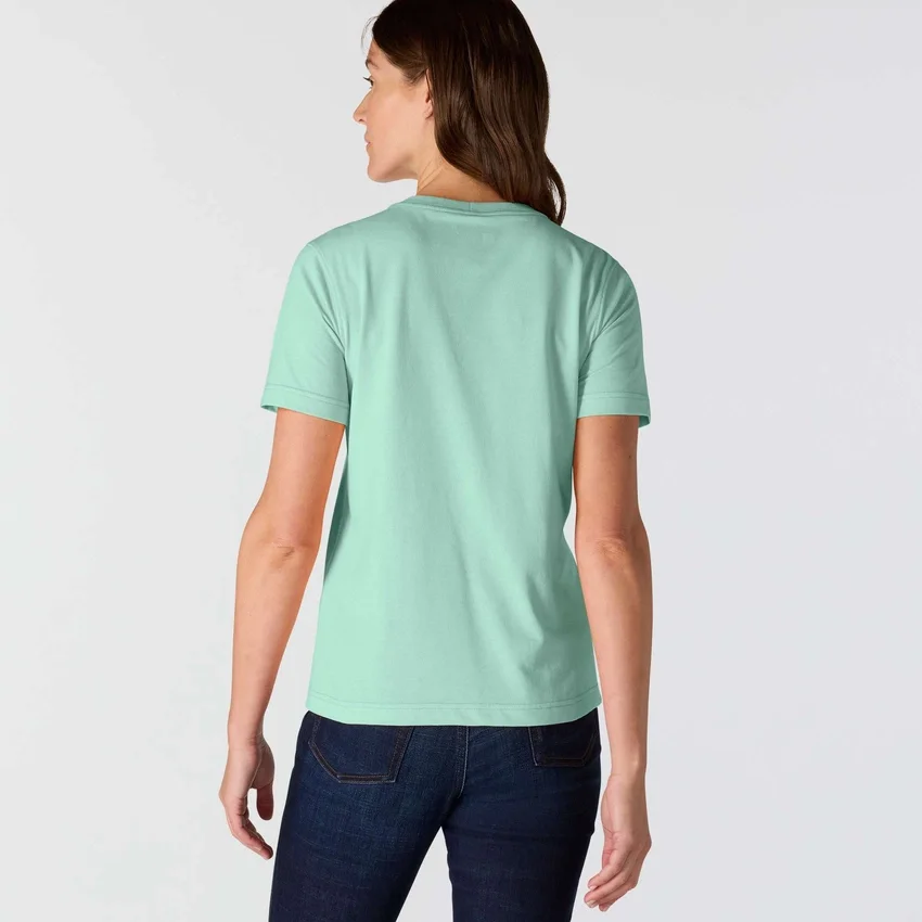 Camiseta de mujer Irvine de corte holgado y transpirable con bolsillos