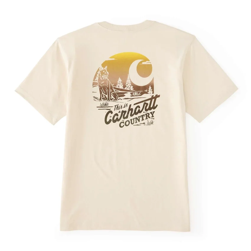 Camiseta gráfica de corte holgado «Irvine» para hombre