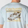 Camiseta gráfica de hombre Irvine de corte holgado con diseño de carreras
