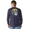Camiseta gráfica de manguitos largos Force Irvine FR para hombre con diseño de plataforma petrolífera - Camisas ignífugas