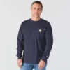 Camiseta gráfica de manguitos largos Force Irvine FR para hombre con diseño de plataforma petrolífera - Camisas ignífugas