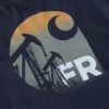 Camiseta gráfica de manguitos largos Force Irvine FR para hombre con diseño de plataforma petrolífera - Camisas ignífugas
