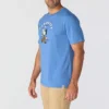 Camiseta gráfica de pesca de corte holgado Irvine para hombre