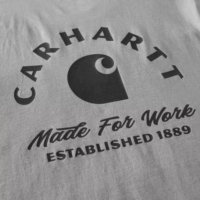 Camiseta gráfica de trabajo de corte holgado Irvine para hombre