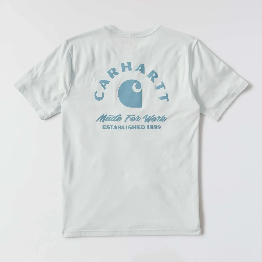 Camiseta gráfica de trabajo de corte holgado Irvine para hombre