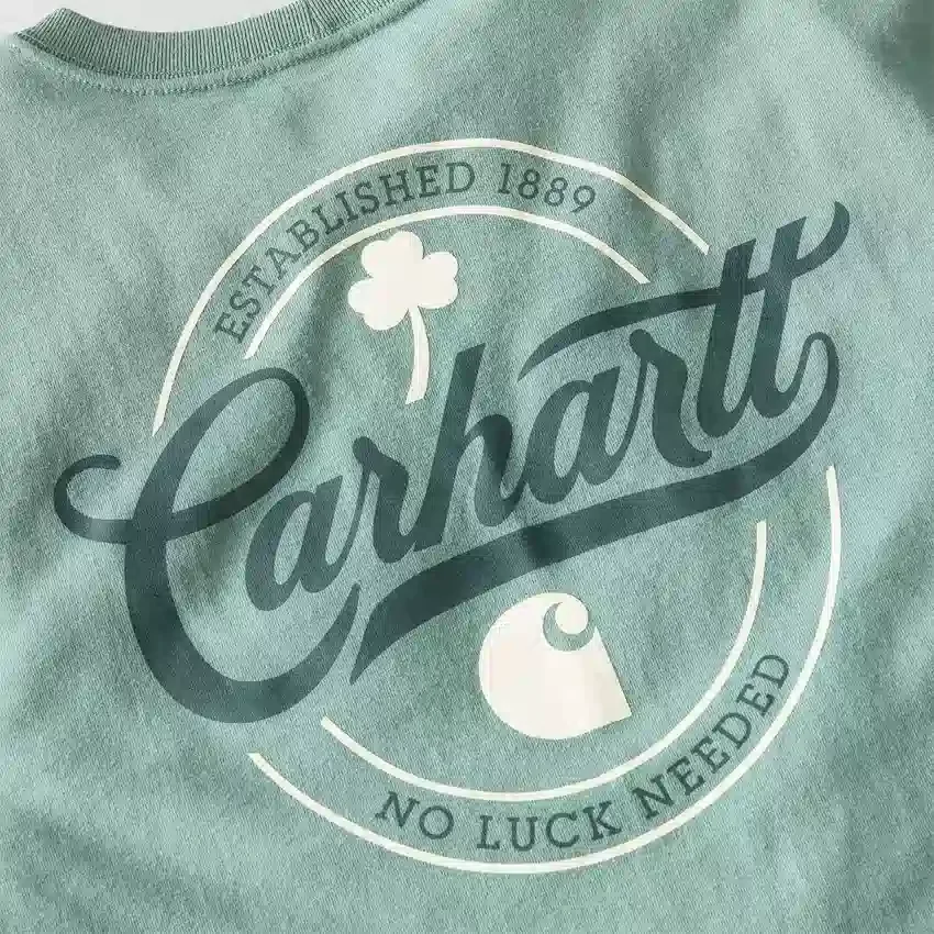 Camiseta gráfica «Luck» de corte holgado para hombre de Dearborn - Camisa del Día de San Patricio
