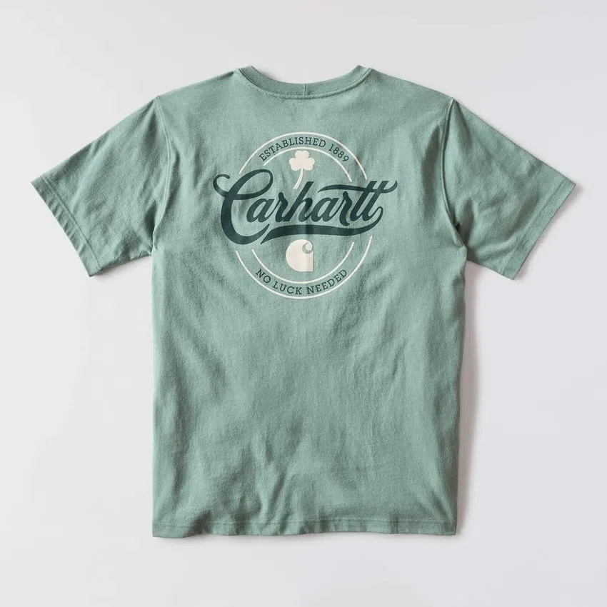 Camiseta gráfica «Luck» de corte holgado para hombre de Dearborn - Camisa del Día de San Patricio