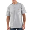 Camiseta Henley de hombre Dearborn, corte holgado y tejido grueso, con bolsillo