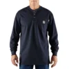 Camiseta Henley de manguitos largos y corte holgado Fr Force Dearborn para hombre