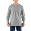 Camiseta Henley de manguitos largos y corte holgado Fr Force Dearborn para hombre