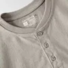 Camiseta Henley de manguitos largos y corte holgado Fr Force Dearborn para hombre