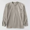 Camiseta Henley de manguitos largos y corte holgado Fr Force Dearborn para hombre