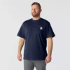 Camiseta icónica K87 de corte holgado y tejido grueso con bolsillo para hombre