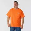 Camiseta icónica K87 de corte holgado y tejido grueso con bolsillo para hombre
