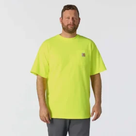 Camiseta icónica K87 de corte holgado y tejido grueso con bolsillo para hombre