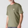 Camiseta icónica K87 de corte holgado y tejido grueso con bolsillo para hombre