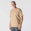 Camiseta icónica K87 de corte holgado y tejido grueso con bolsillo para hombre
