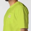 Camiseta icónica K87 de corte holgado y tejido grueso con bolsillo para hombre