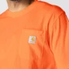 Camiseta icónica K87 de corte holgado y tejido grueso con bolsillo para hombre
