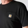 Camiseta icónica K87 de corte holgado y tejido grueso con bolsillo para hombre