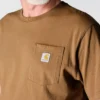 Camiseta icónica K87 de corte holgado y tejido grueso con bolsillo para hombre