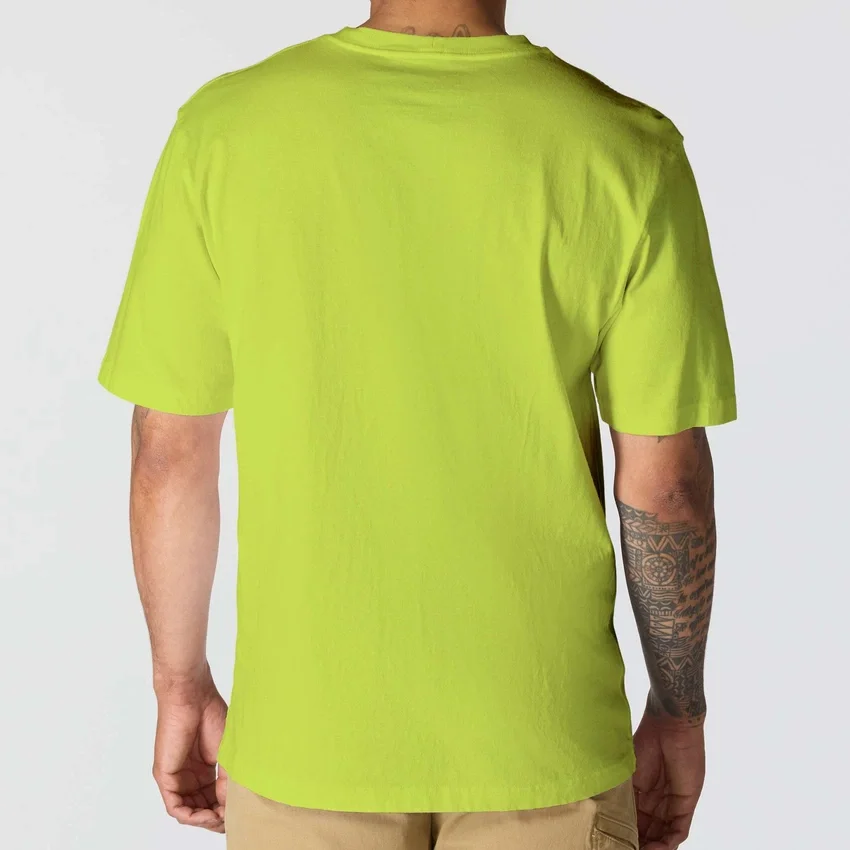 Camiseta icónica K87 de corte holgado y tejido grueso con bolsillo para hombre