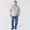 Camiseta icónica K87 de corte holgado y tejido grueso con bolsillo para hombre
