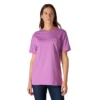 Camiseta icónica K87 de corte holgado y tejido grueso con bolsillos para mujer