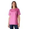 Camiseta icónica K87 de corte holgado y tejido grueso con bolsillos para mujer