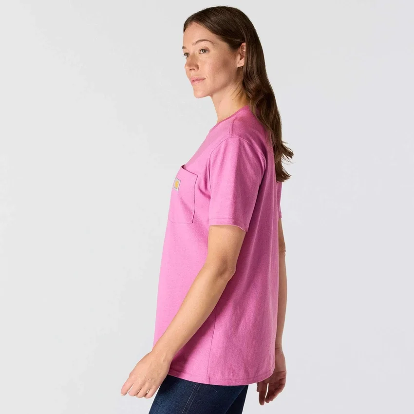 Camiseta icónica K87 de corte holgado y tejido grueso con bolsillos para mujer