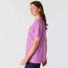Camiseta icónica K87 de corte holgado y tejido grueso con bolsillos para mujer