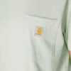Camiseta icónica K87 de corte holgado y tejido grueso con bolsillos para mujer