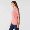 Camiseta icónica K87 de corte holgado y tejido grueso con bolsillos para mujer