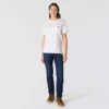 Camiseta icónica K87 de corte holgado y tejido grueso con bolsillos para mujer