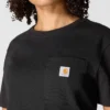 Camiseta icónica K87 de corte holgado y tejido grueso con bolsillos para mujer