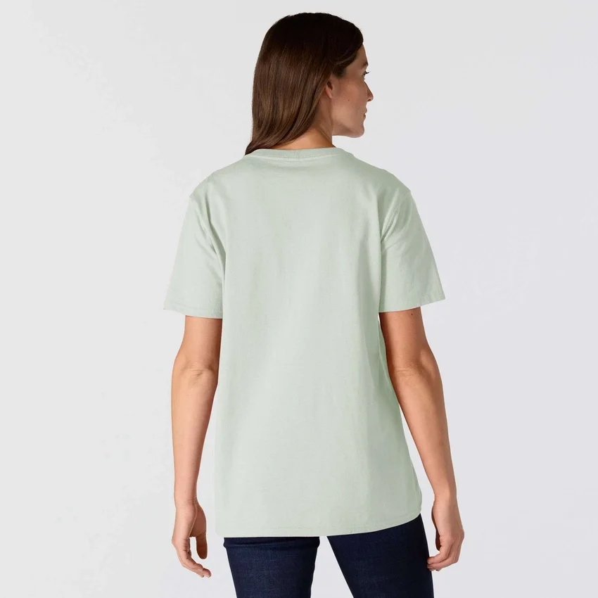 Camiseta icónica K87 de corte holgado y tejido grueso con bolsillos para mujer