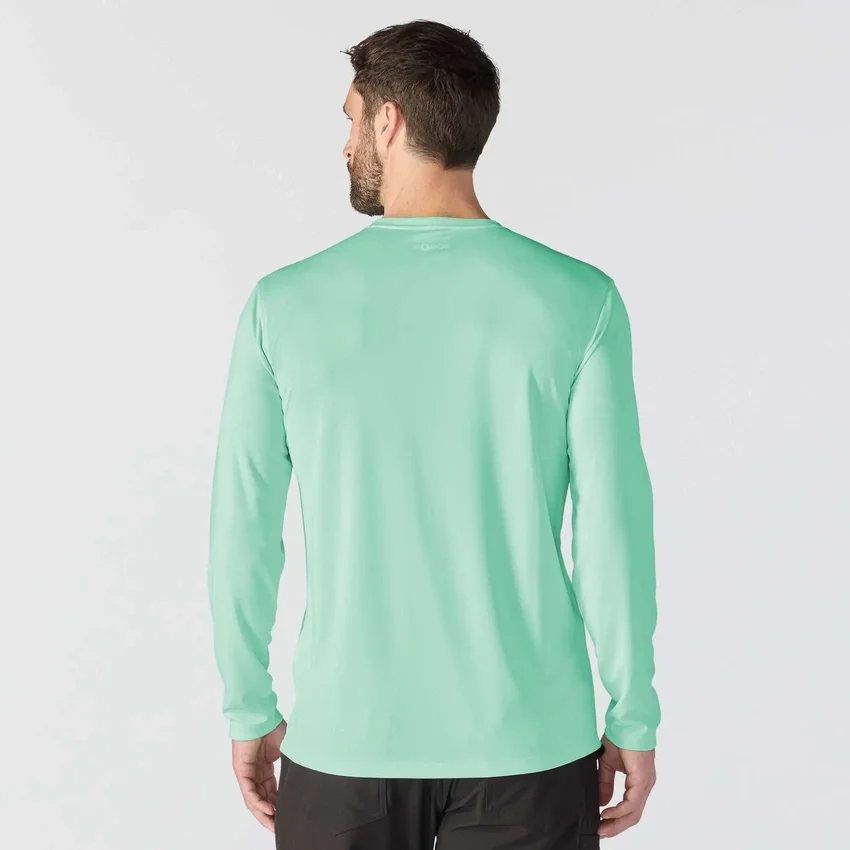 Camiseta ligera de manguitos largos para hombre Force Sun Defender con protección UPF 50+ y tecnología de absorción de la humedad - Camisas de protección solar