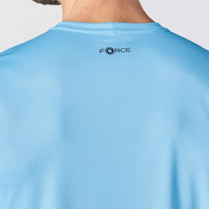 Camiseta ligera de manguitos largos para hombre Force Sun Defender con protección UPF 50+ y tecnología de absorción de la humedad - Camisas de protección solar