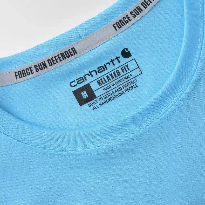 Camiseta ligera de manguitos largos para hombre Force Sun Defender con protección UPF 50+ y tecnología de absorción de la humedad - Camisas de protección solar