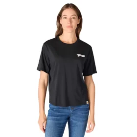 Camiseta ligera de mujer con estampado de banderines de Tencel