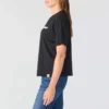 Camiseta ligera de mujer con estampado de banderines de Tencel