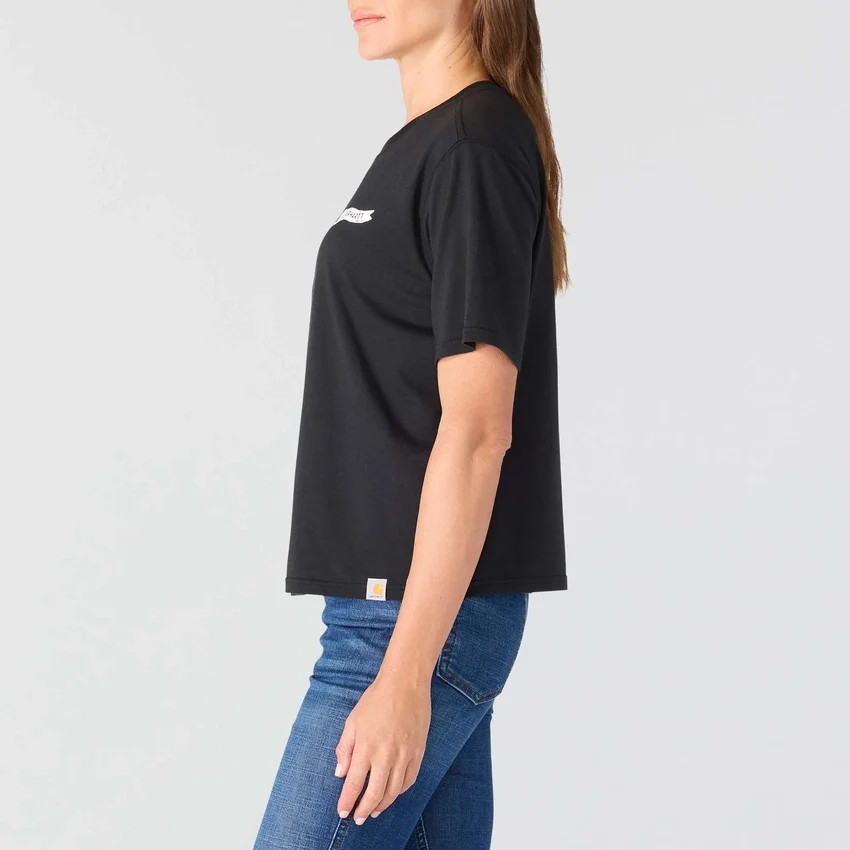 Camiseta ligera de mujer con estampado de banderines de Tencel
