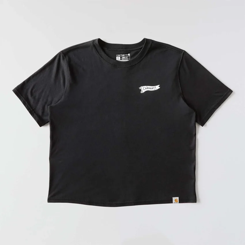 Camiseta ligera de mujer con estampado de banderines de Tencel