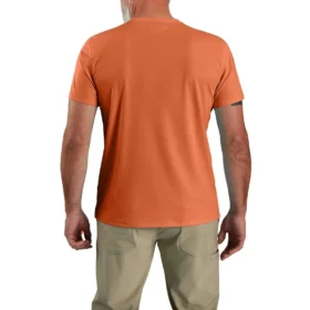Camiseta ligera para hombre Force Sun Defender con protección UPF 50+ y tecnología de absorción de la humedad – Camisas de protección solar